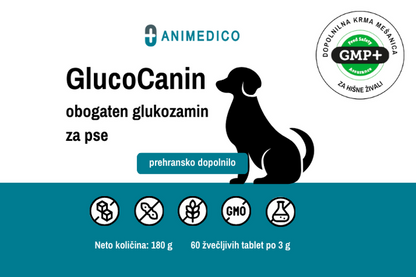 GlucoCanin - obogaten glukozamin za pse
