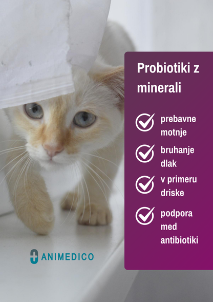 AniProbio - probiotiki za mačke z minerali